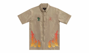 Play Mode CACTUS JACK BUTTON DOWN SHIRT "Beige"
