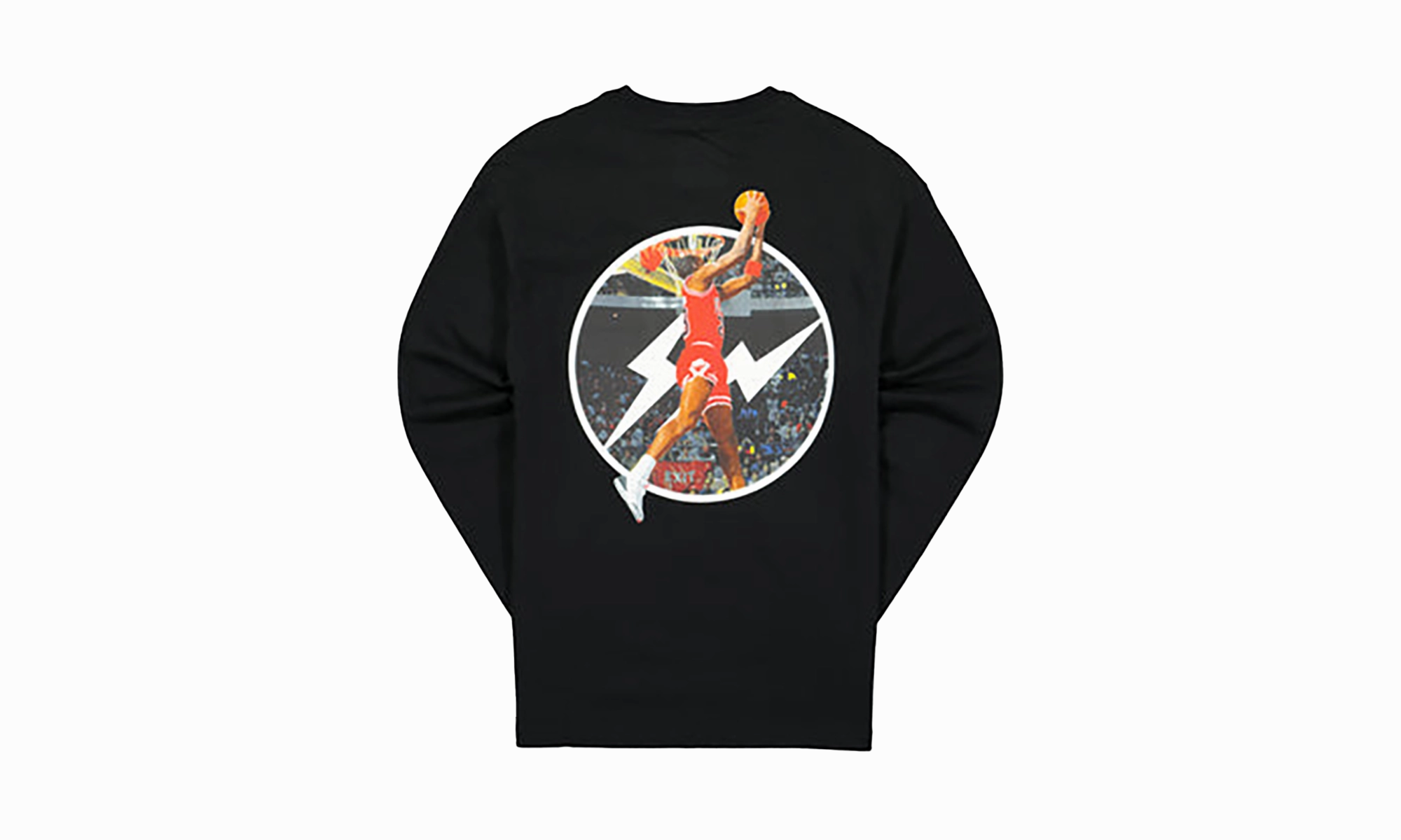 LONG-SLEEVE T-SHIRT "Black" Soft Jersey Digital Core