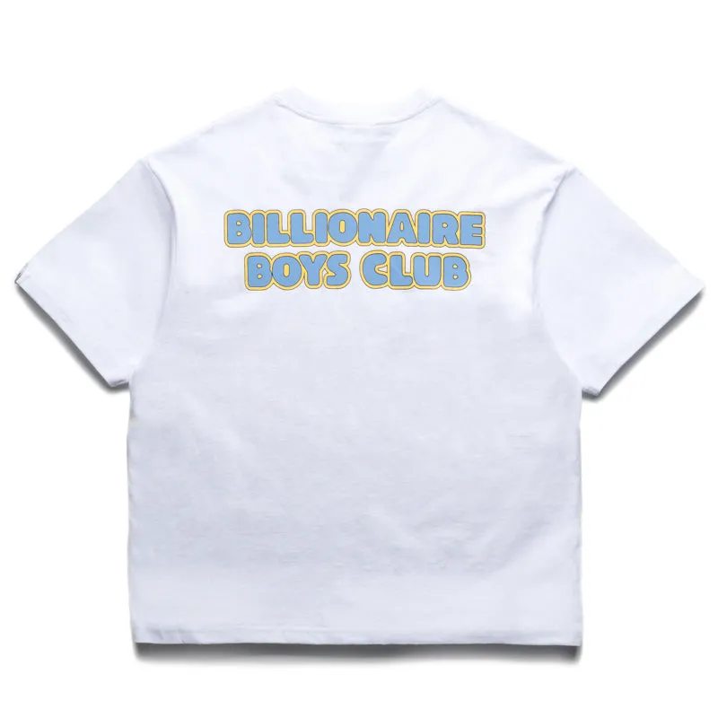 Billionaire Boys Club WHM Knit Tee - White Tight Fit active shorts silhouette