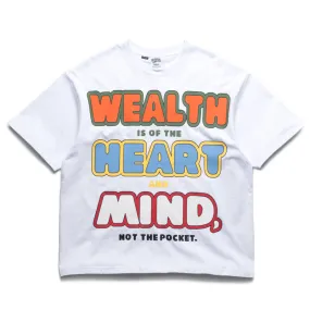 Billionaire Boys Club WHM Knit Tee - White arcade venue hang dry