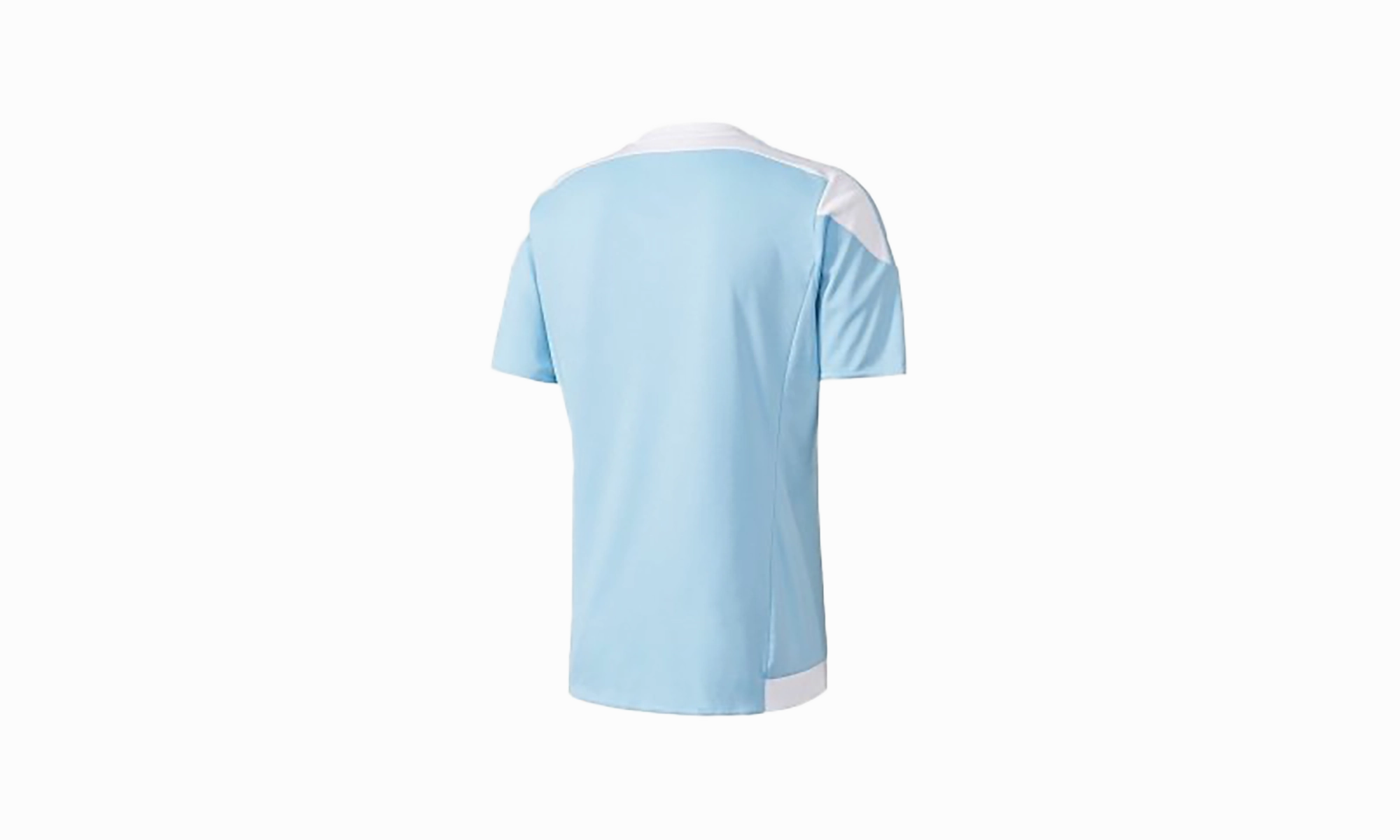 Striped 15 Jersey Shortsleeve T-Shirt "White / Blue" Date Vibe SmoothEdgeTrim