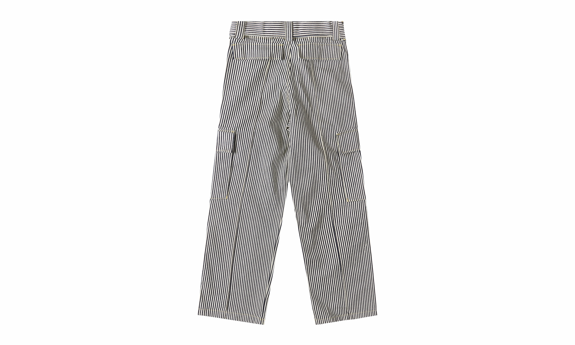 STRIPED JEANS ARMY STRAIGHT JEANS BLUE "BLUE" Affordable Durable Artist Vibe Weekend Warrior Gym Ready