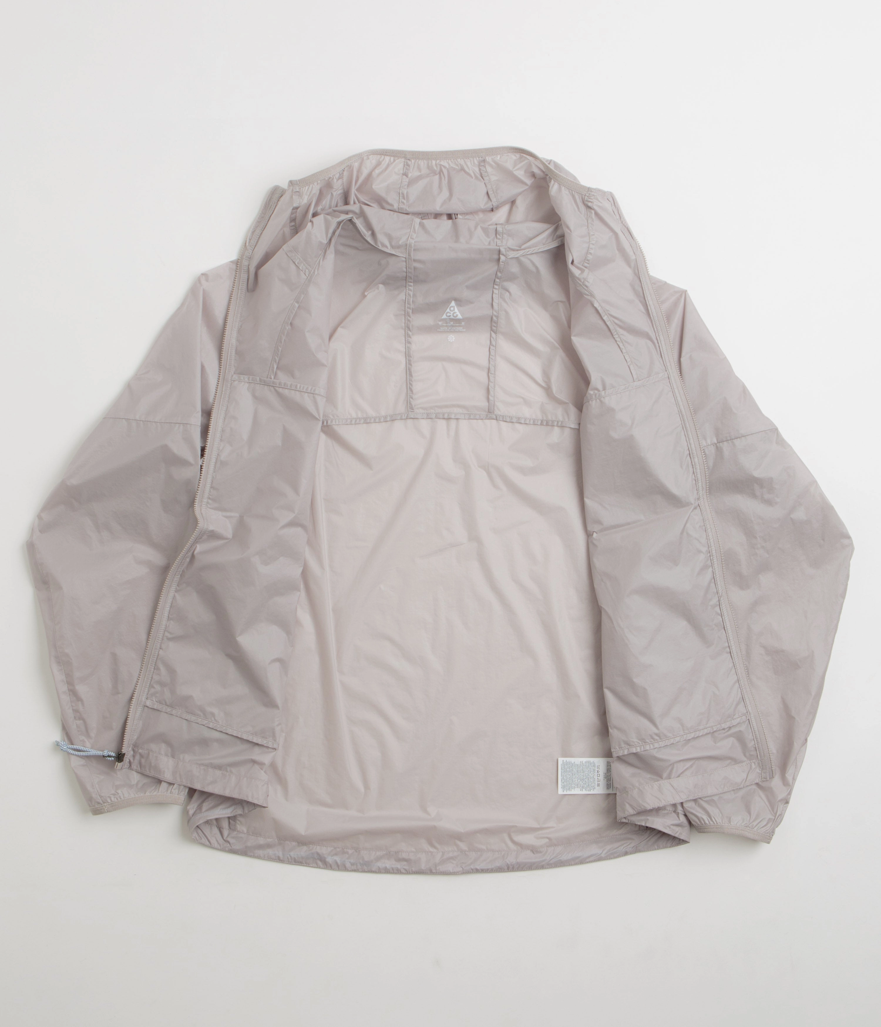 Hint Sporty Fit Nike ACG Cinder Cone Windproof Jacket - College Grey / Summit White
