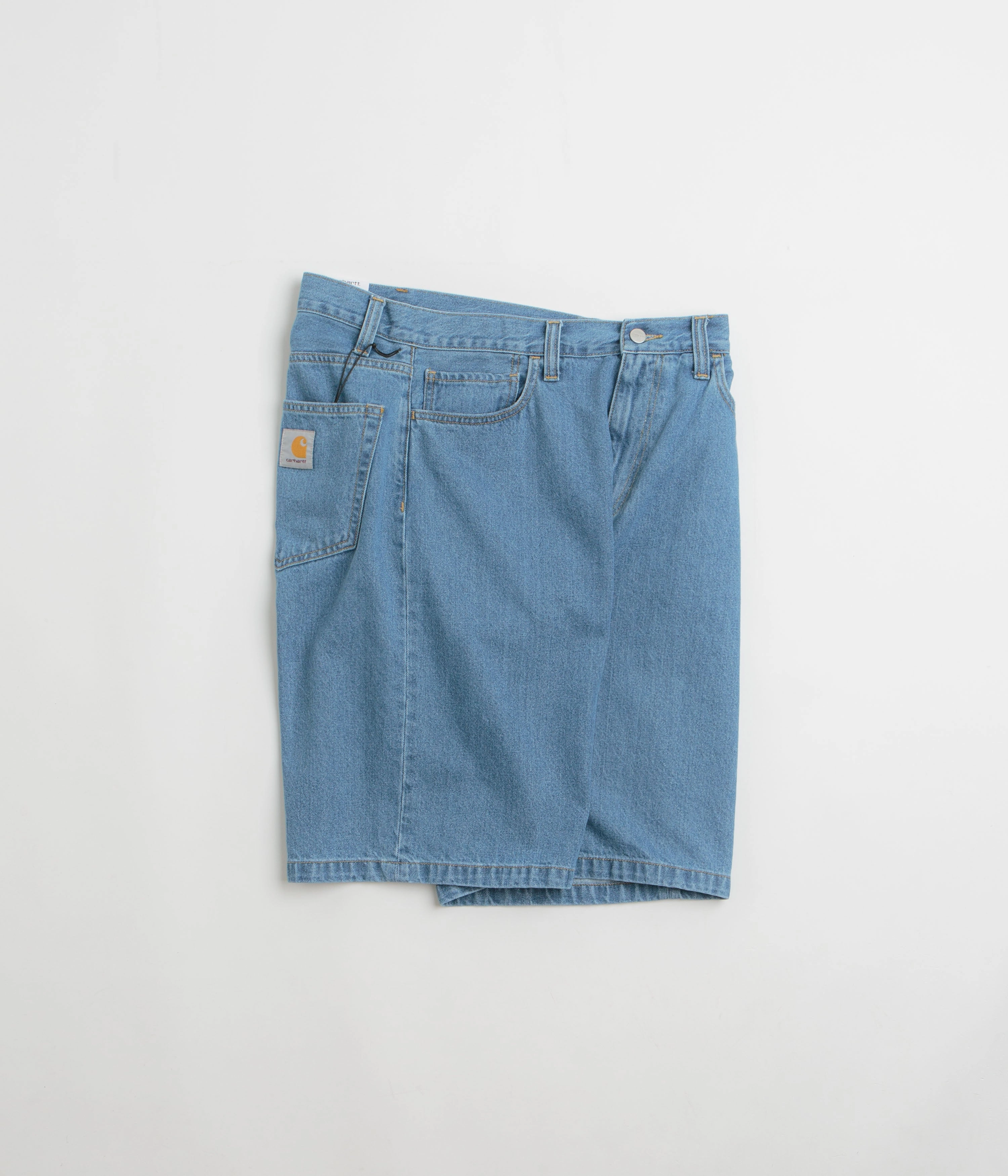 surfing attire Stylish Shorts Carhartt Landon Shorts - Blue Heavy Stone Wash
