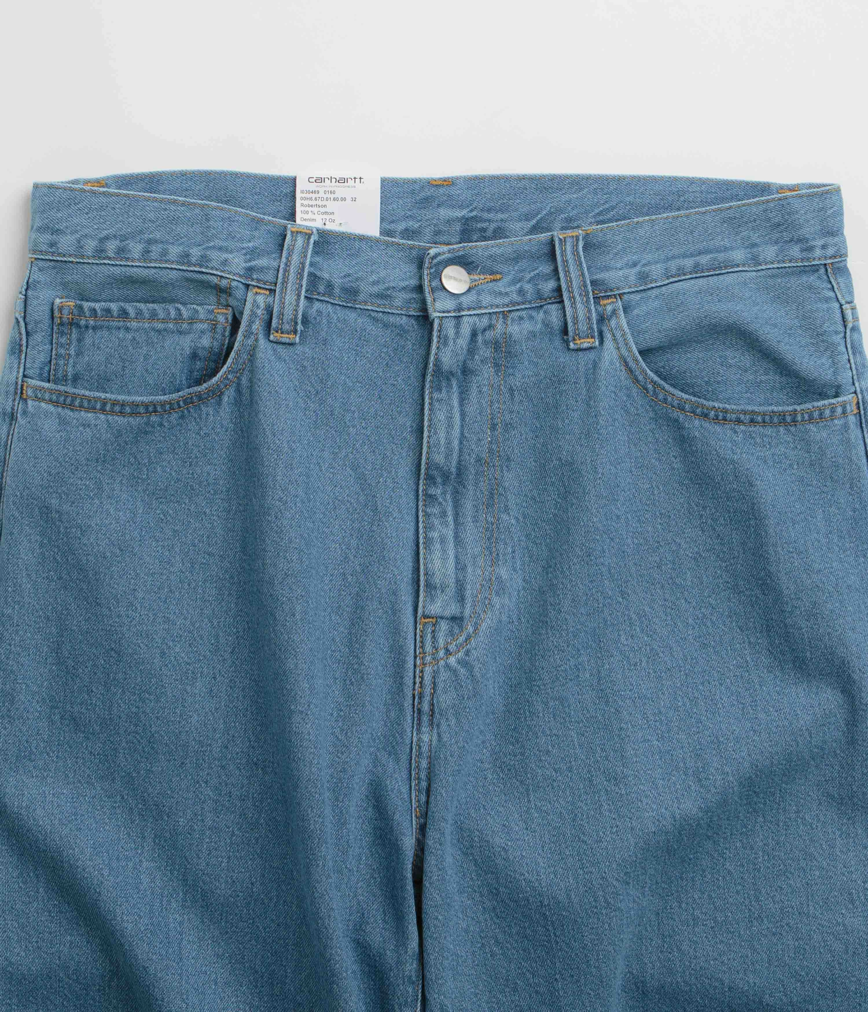 Carhartt Landon Shorts - Blue Heavy Stone Wash animal print shorts school outfit
