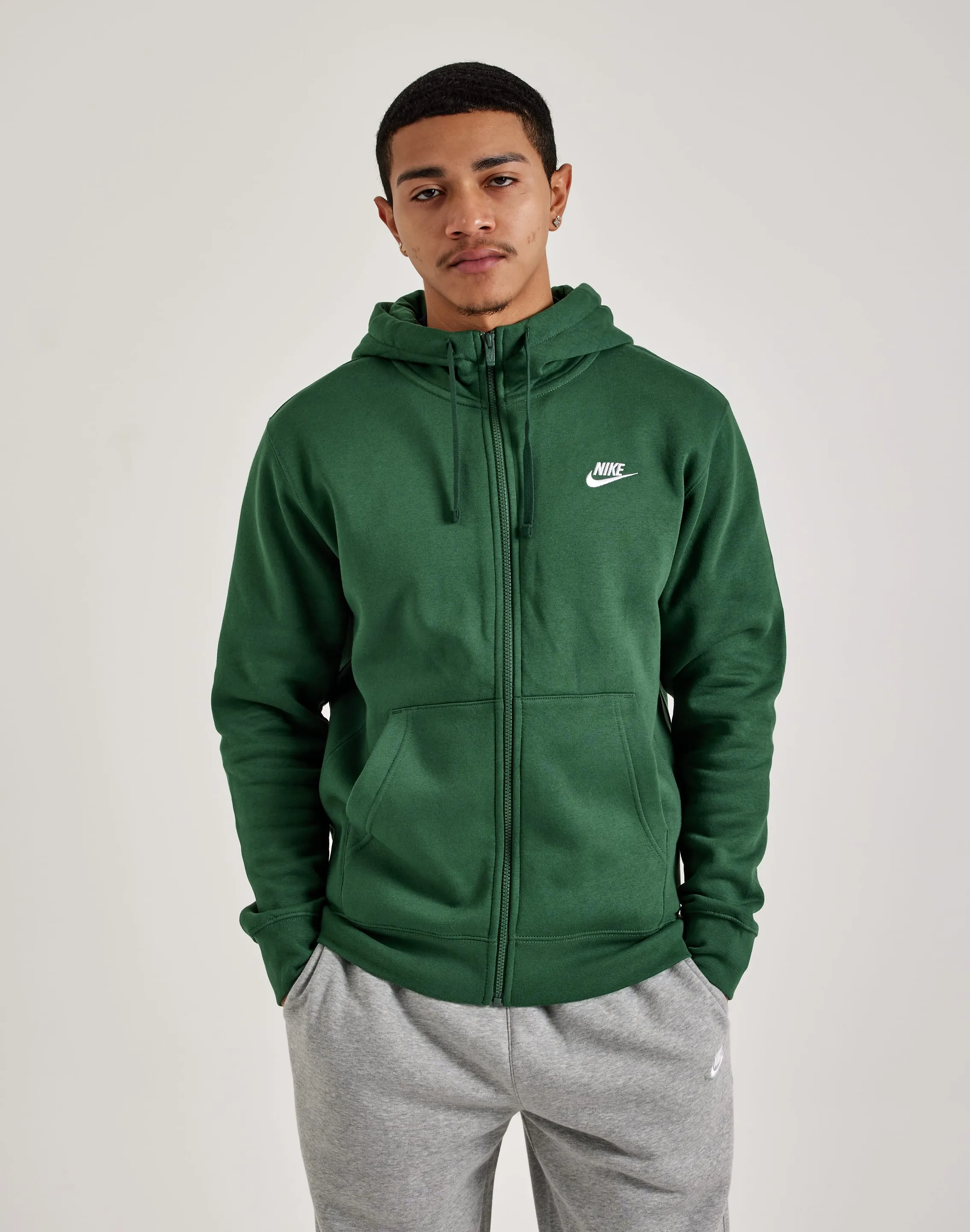 CompactPackability Nike Club Fleece Full-Zip Hoodie