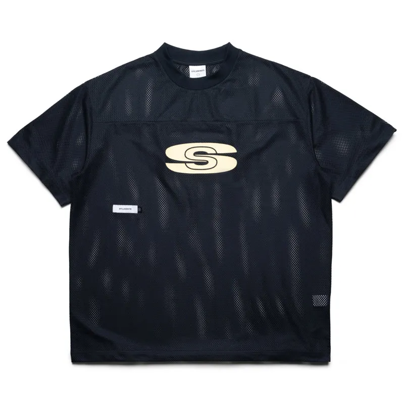 shift silhouette Students Golf Ebens Mesh Tee - Navy