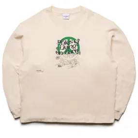Students Golf Living On Earth L/S Tee - Nude ruching