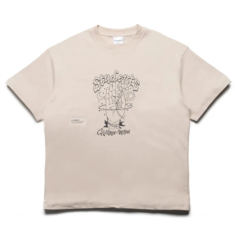 Students Golf Sun Children Tee - Sand night
