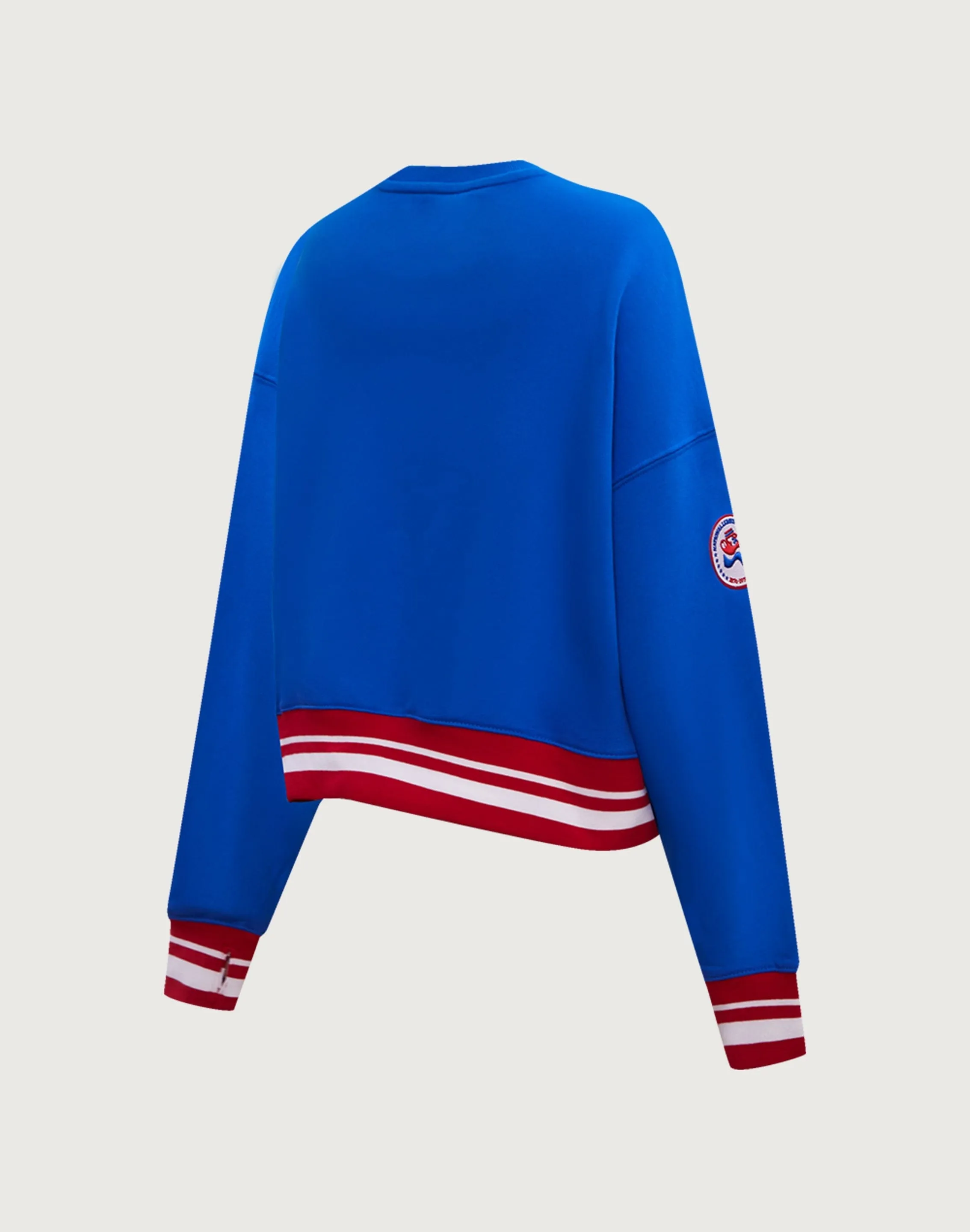 Regular Fit Pro Standard MLB Atlanta Braves Retro Classic Rib Crewneck