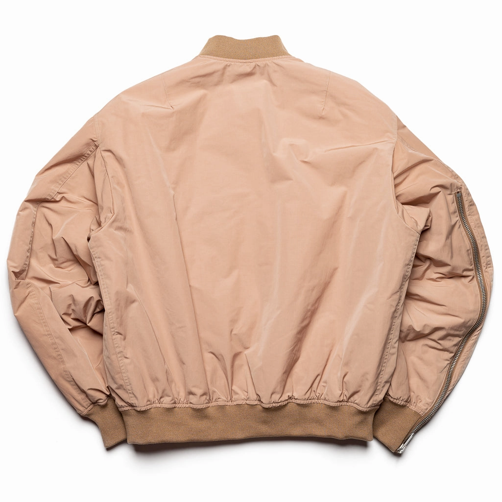 424 Bomber Jacket - Beige Eyeshadow Tie