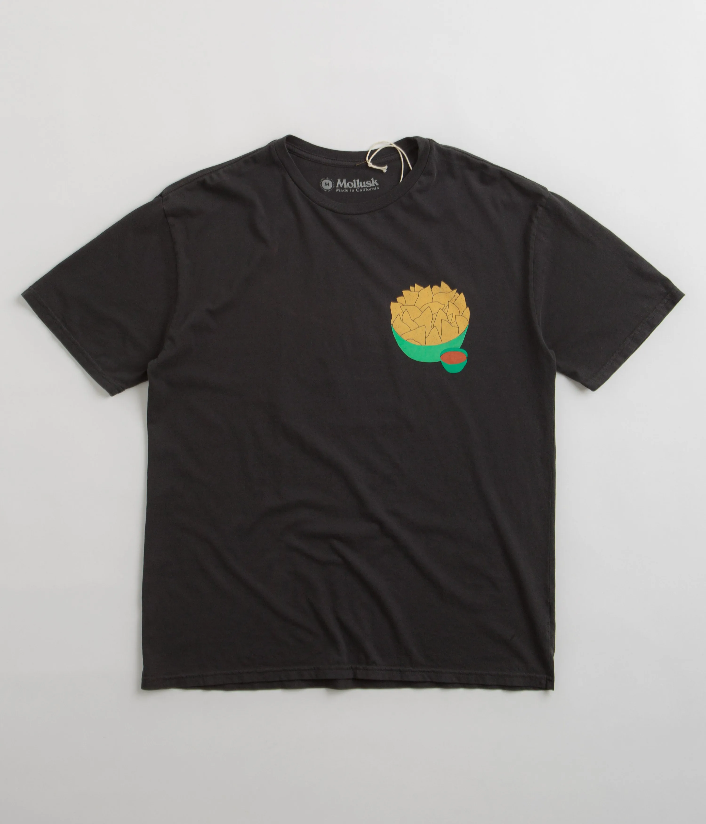 polyester shirt Ergonomic Sleeve Length Mollusk Enchilada T-Shirt - Black