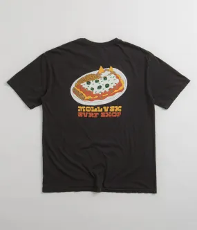 Mollusk Enchilada T-Shirt - Black shirt silhouette