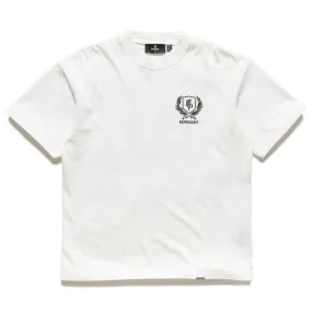 softball sequin Represent Crest Tee - Flat White
