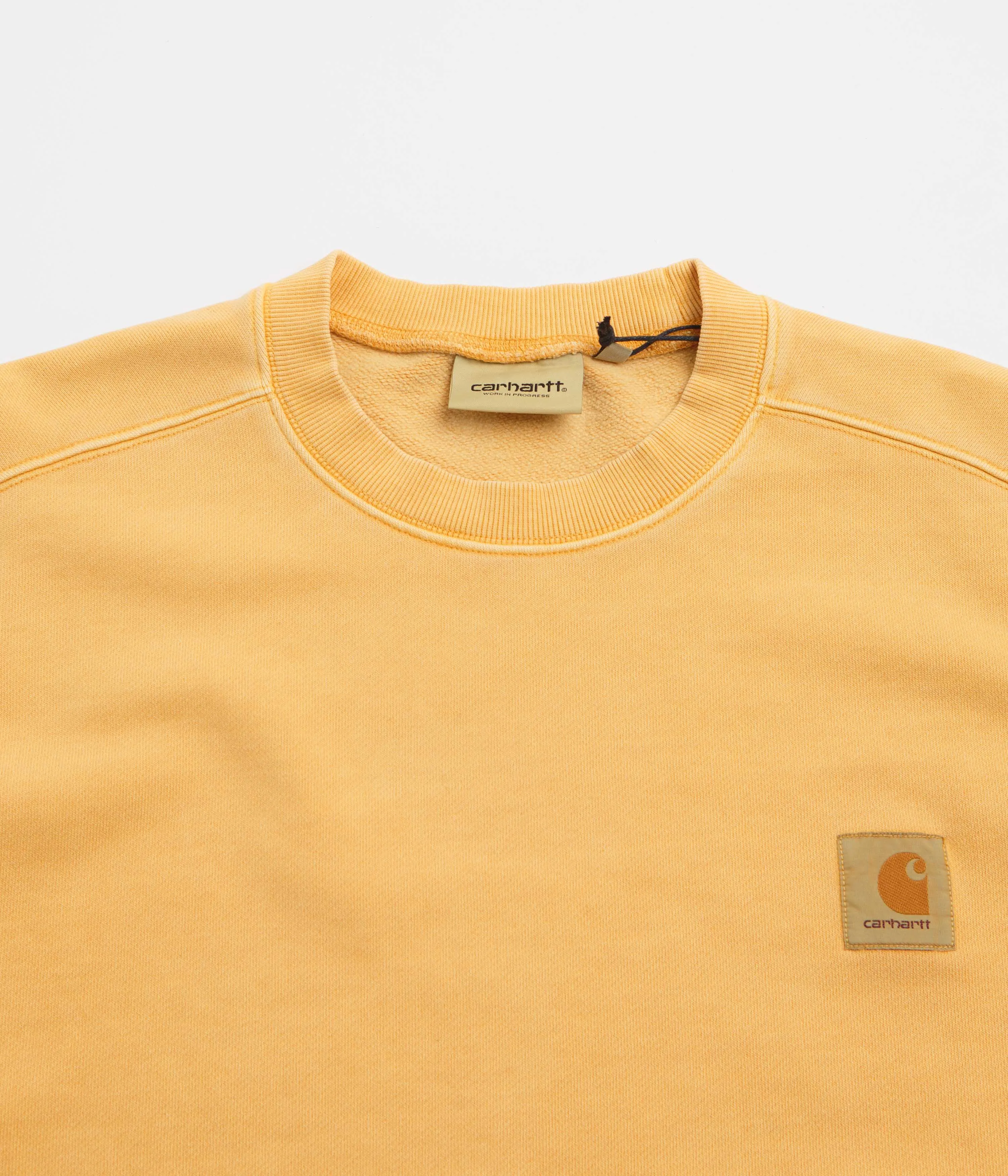 Carhartt Vista Crewneck Sweatshirt - Winter Spice stud accents