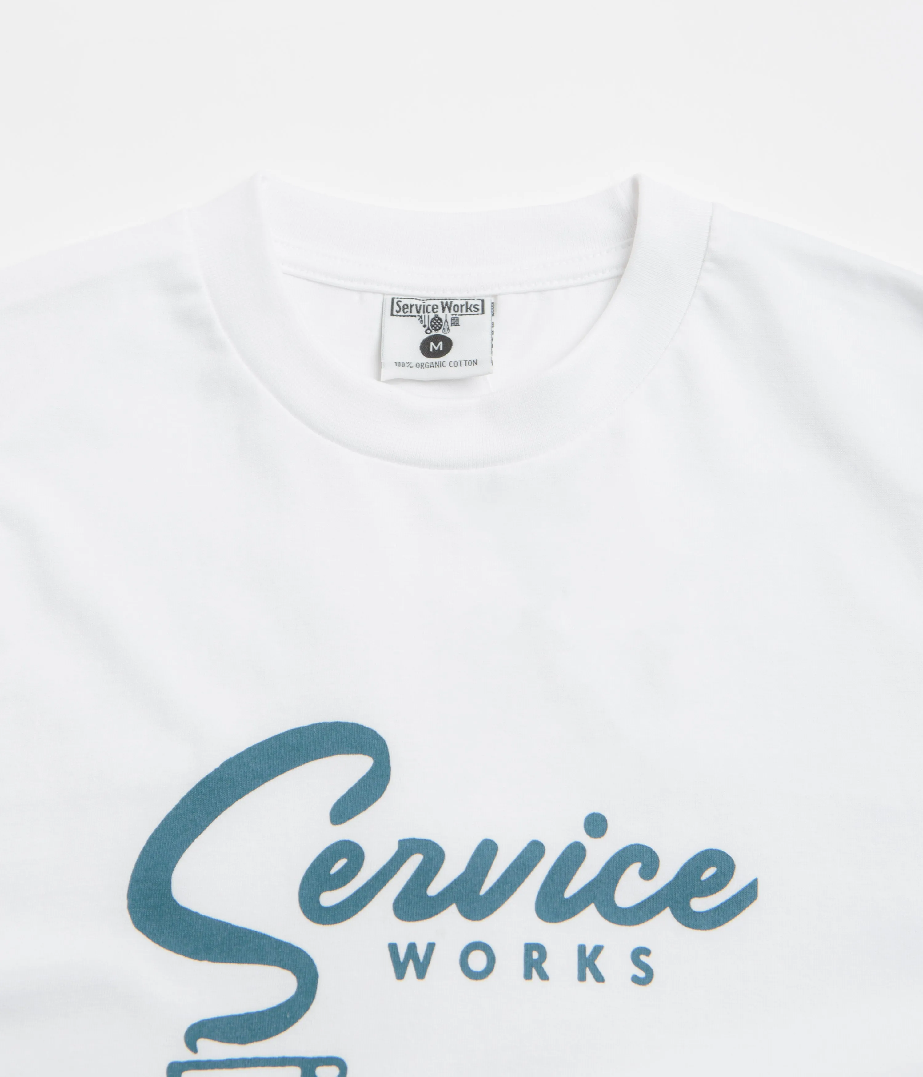 Daytime Service Works Espresso T-Shirt - White