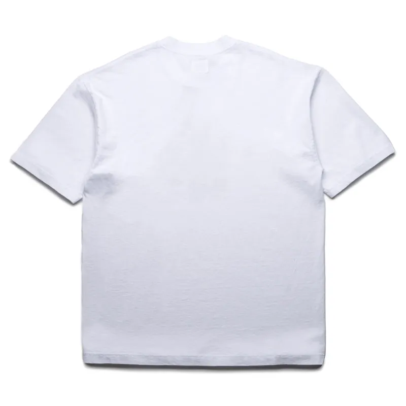 wide hem Politics Magnolia Tee - White