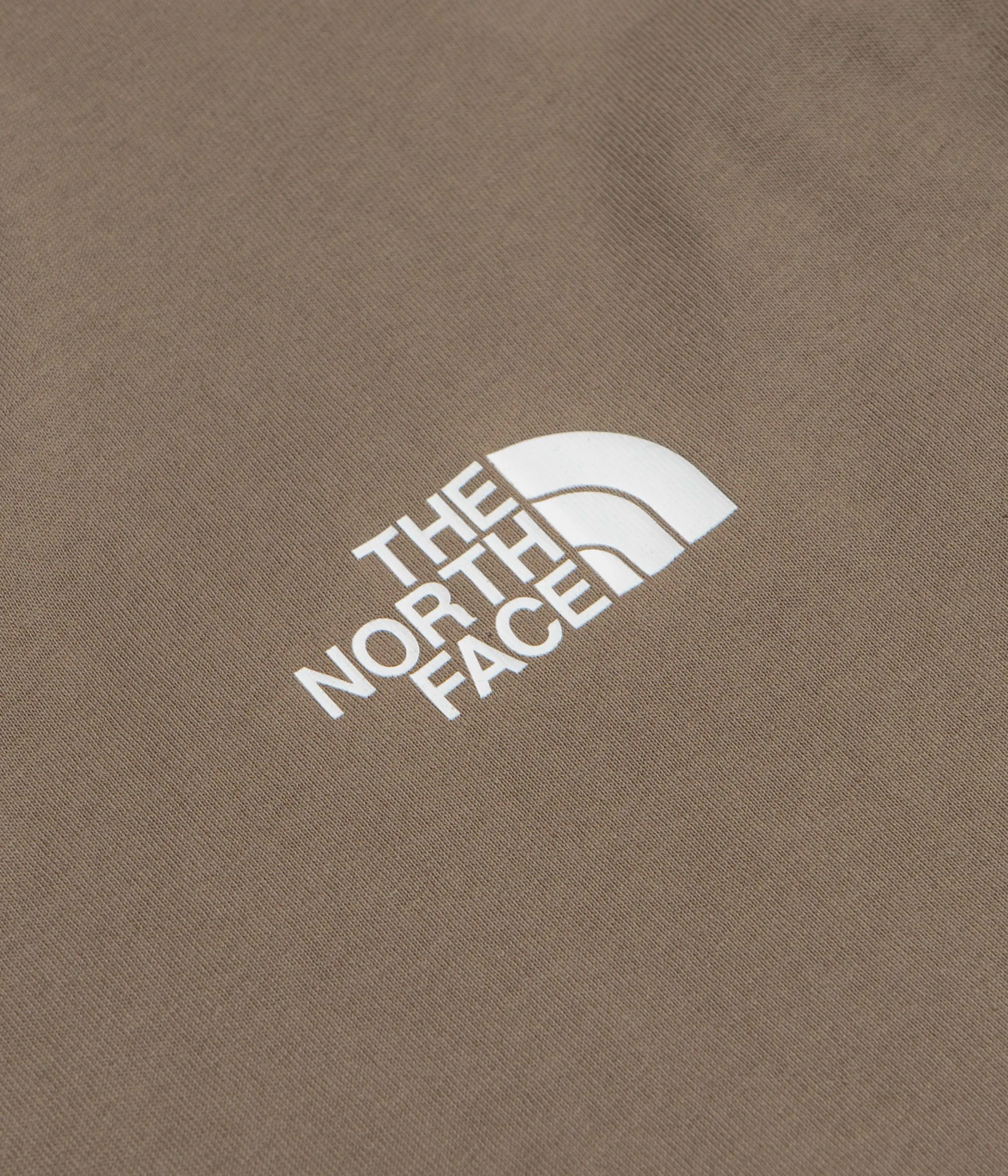 Fitness workout Elastic waist The North Face Simple Dome T-Shirt - Mocha Brown