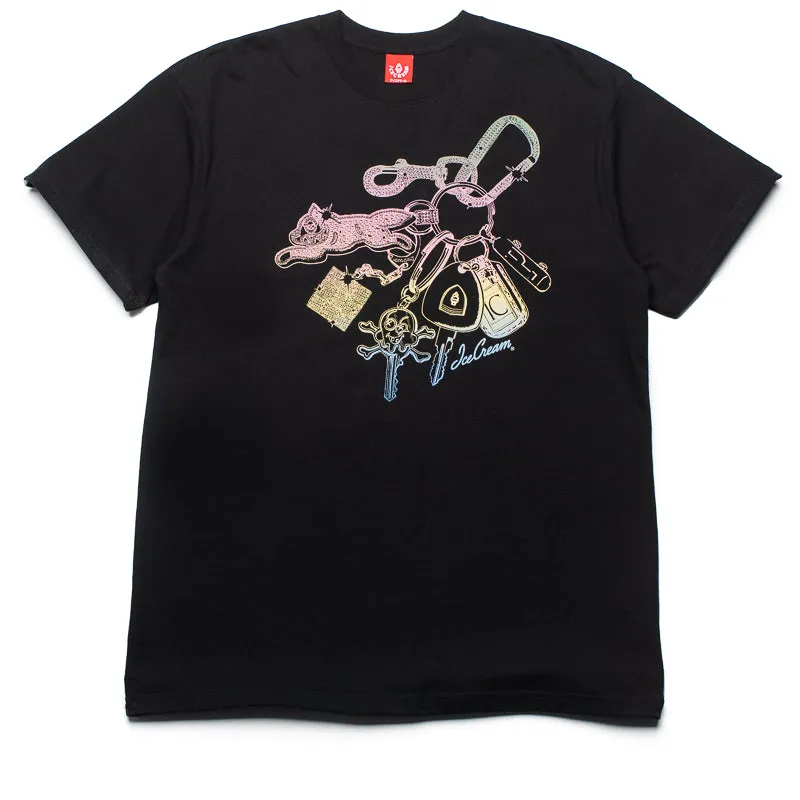Busy street Trendy Waist Ice Cream The Range Tee - Black