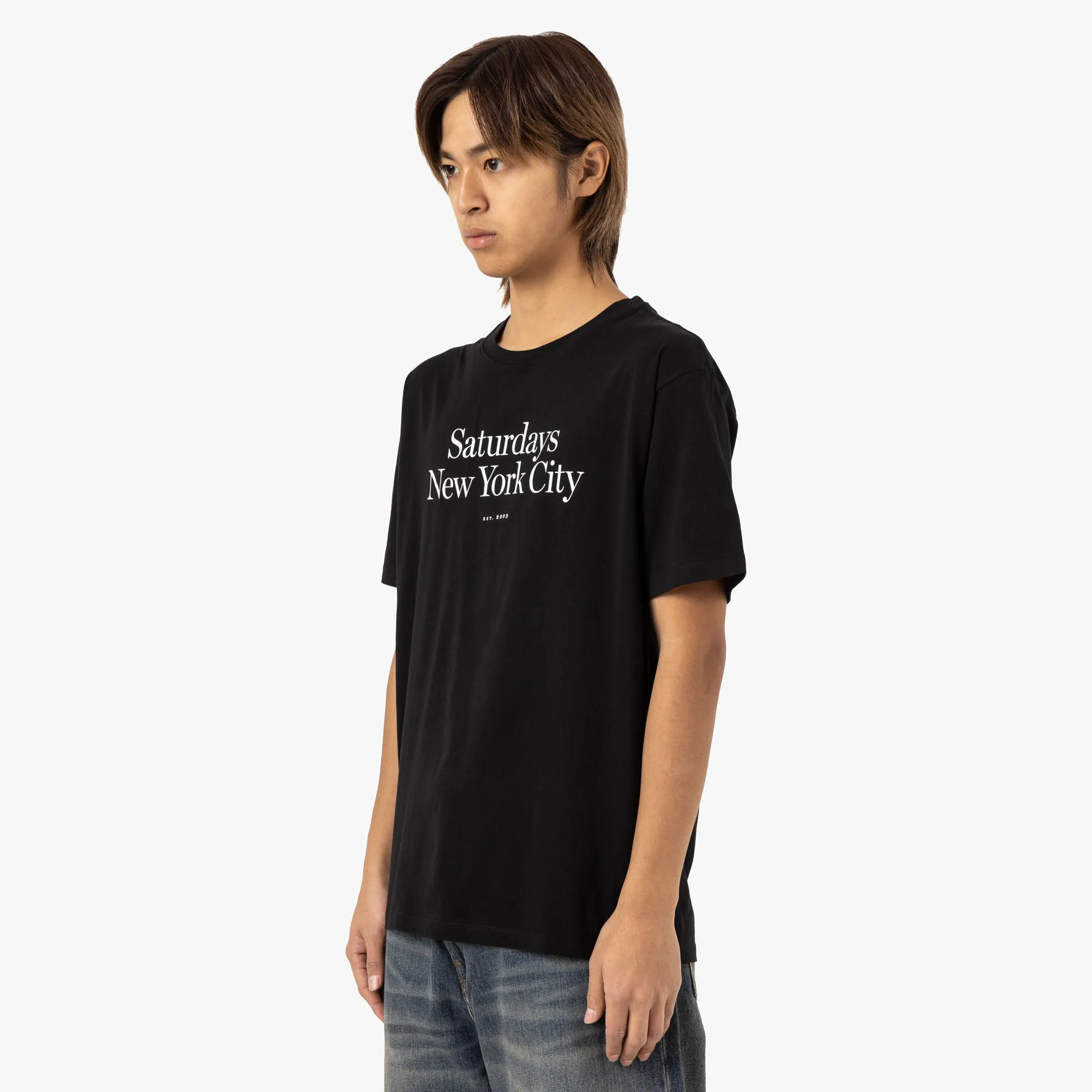 Saturdays NYC Miller Standard T-Shirt / Black Customizable