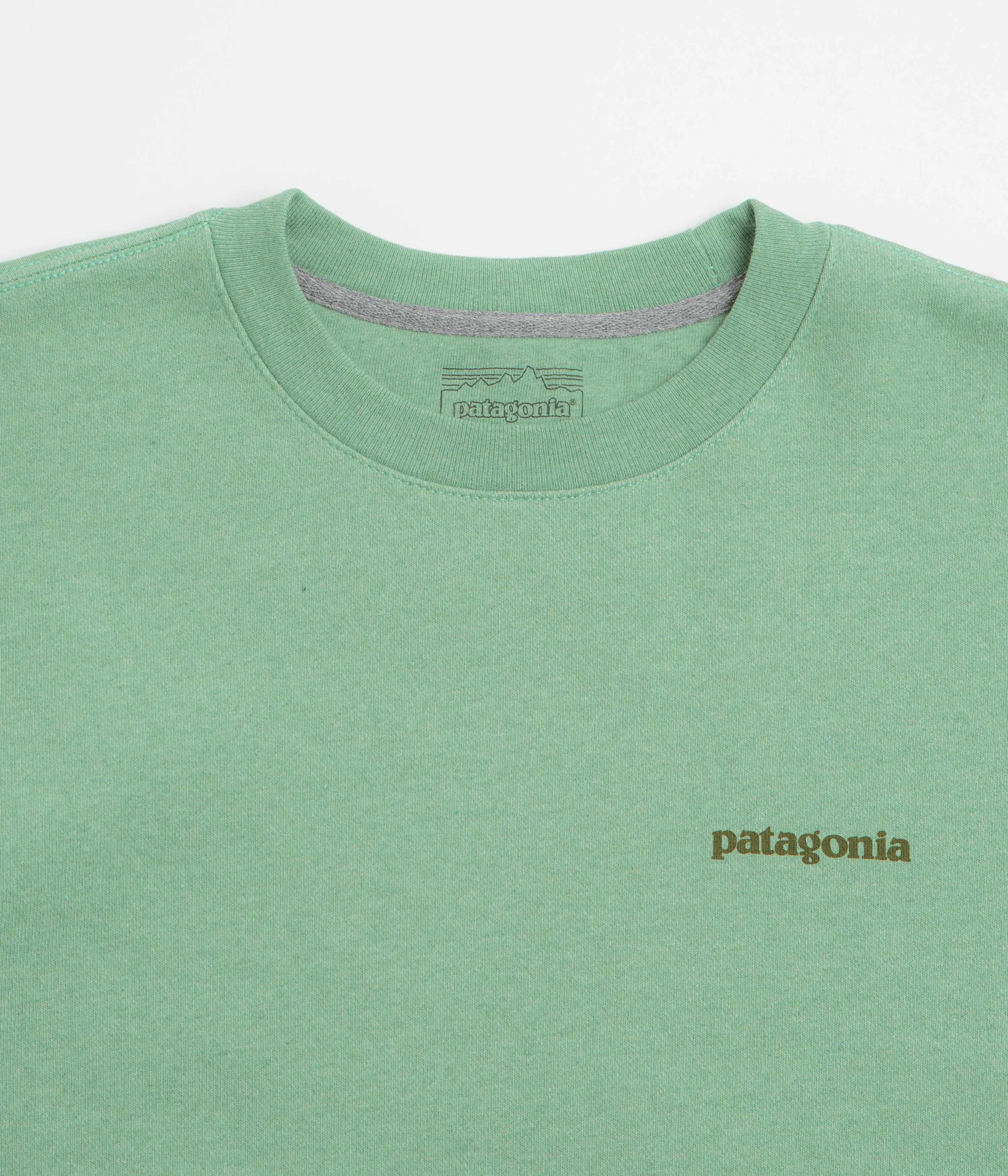 Essential Relaxed Patagonia Fitz Roy Icon Uprisal Crewneck Sweatshirt - Ellwood Green