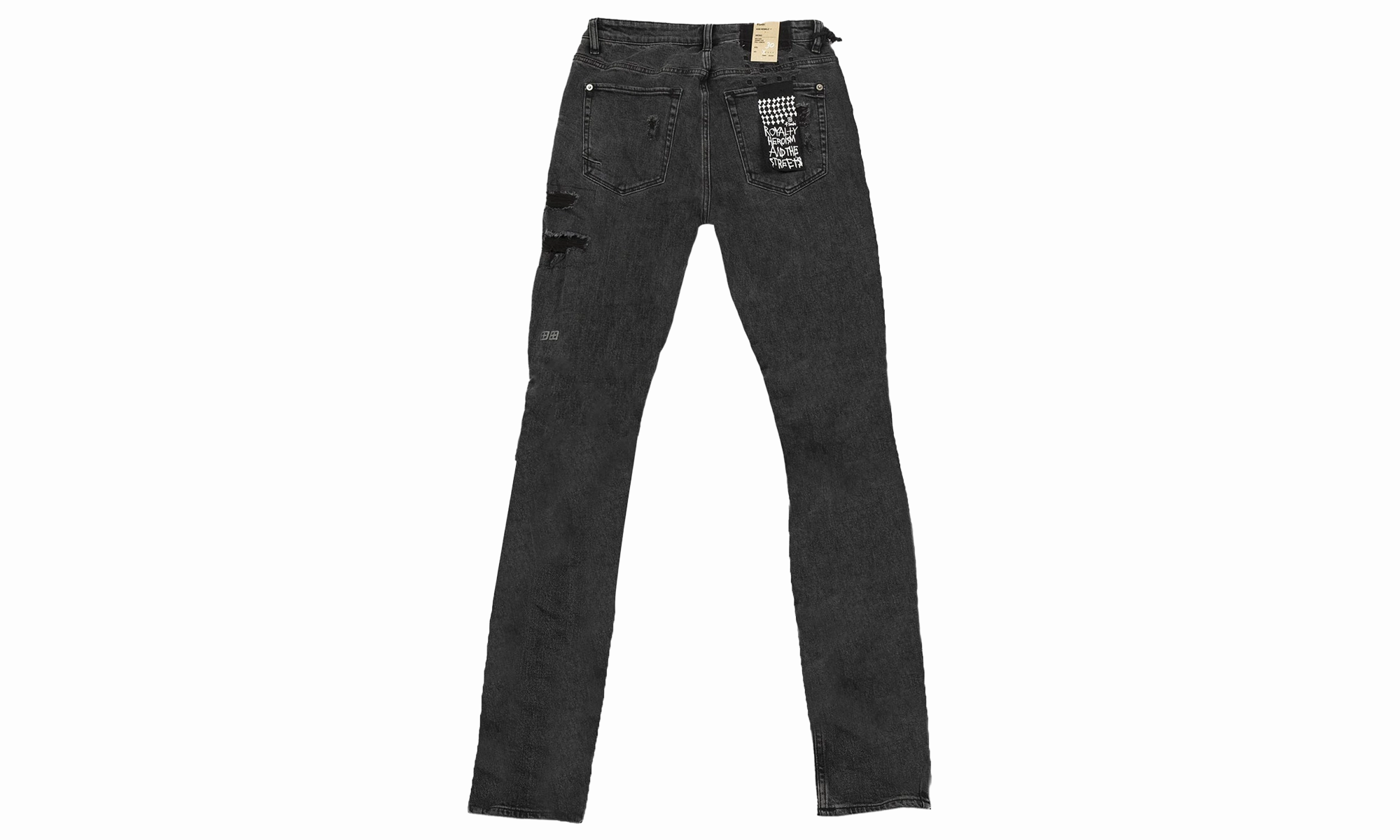 Dynamite Skinny Jeans "BLACK" Soft Finish Breathable Minimalist