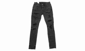 Move With Ease Modern Minimalist Fashion Lover Dynamite Skinny Jeans "BLACK"