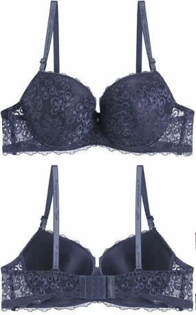 Anti Chafe Design Thin Cup Delicate Pattern Lace Bra Collection
