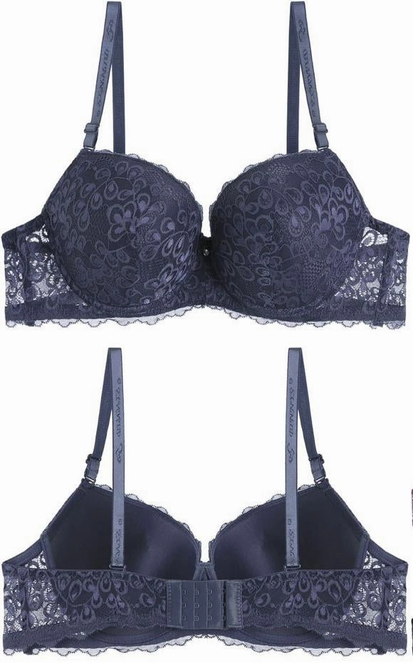 Anti Chafe Design Thin Cup Delicate Pattern Lace Bra Collection