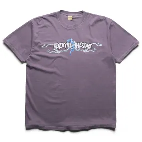 Fucking Awesome Baskin Ribbons Tee - Blackberry train venue zipper