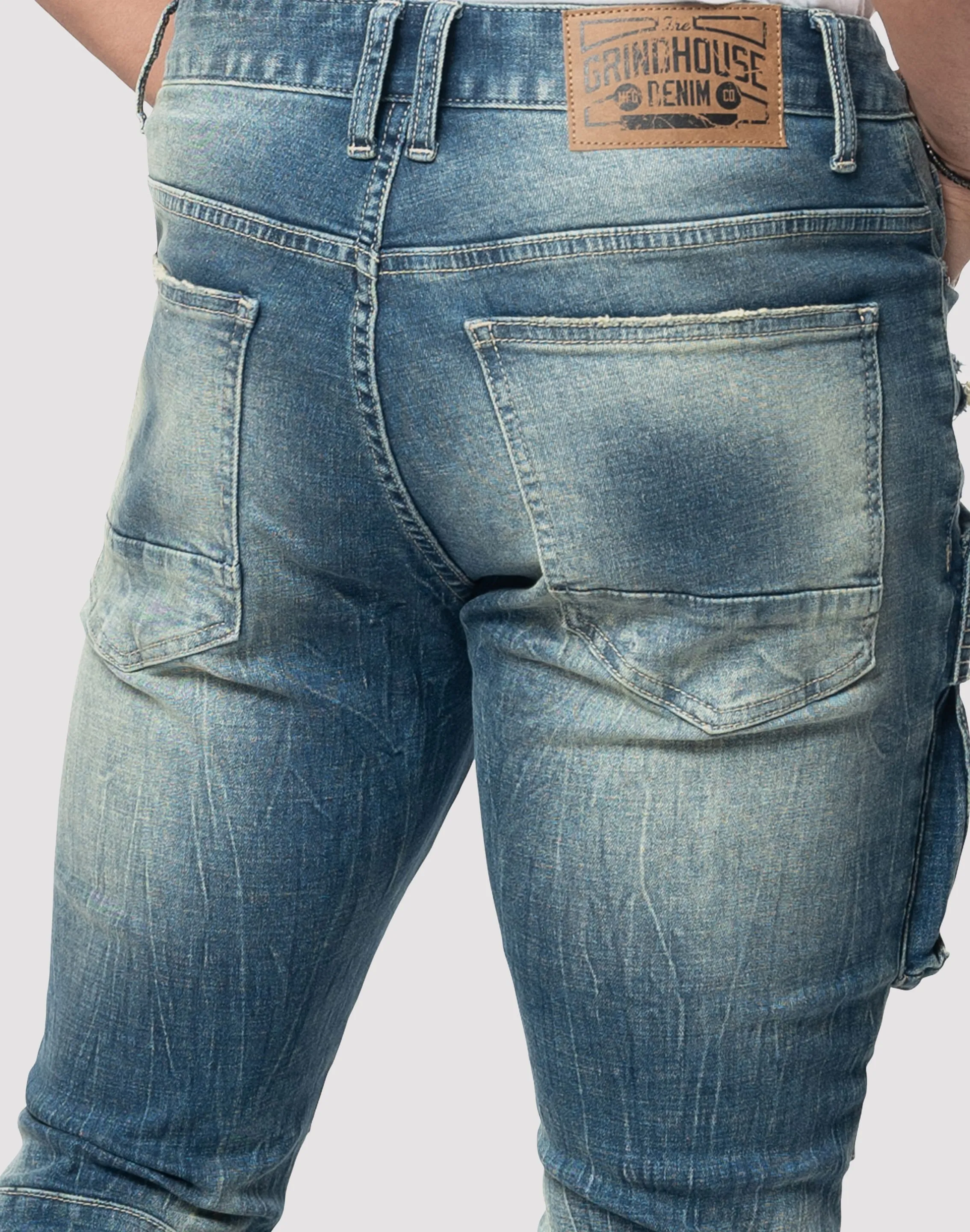 UVProtectionFinish Grindhouse Utility Slim Fit Denim Jean