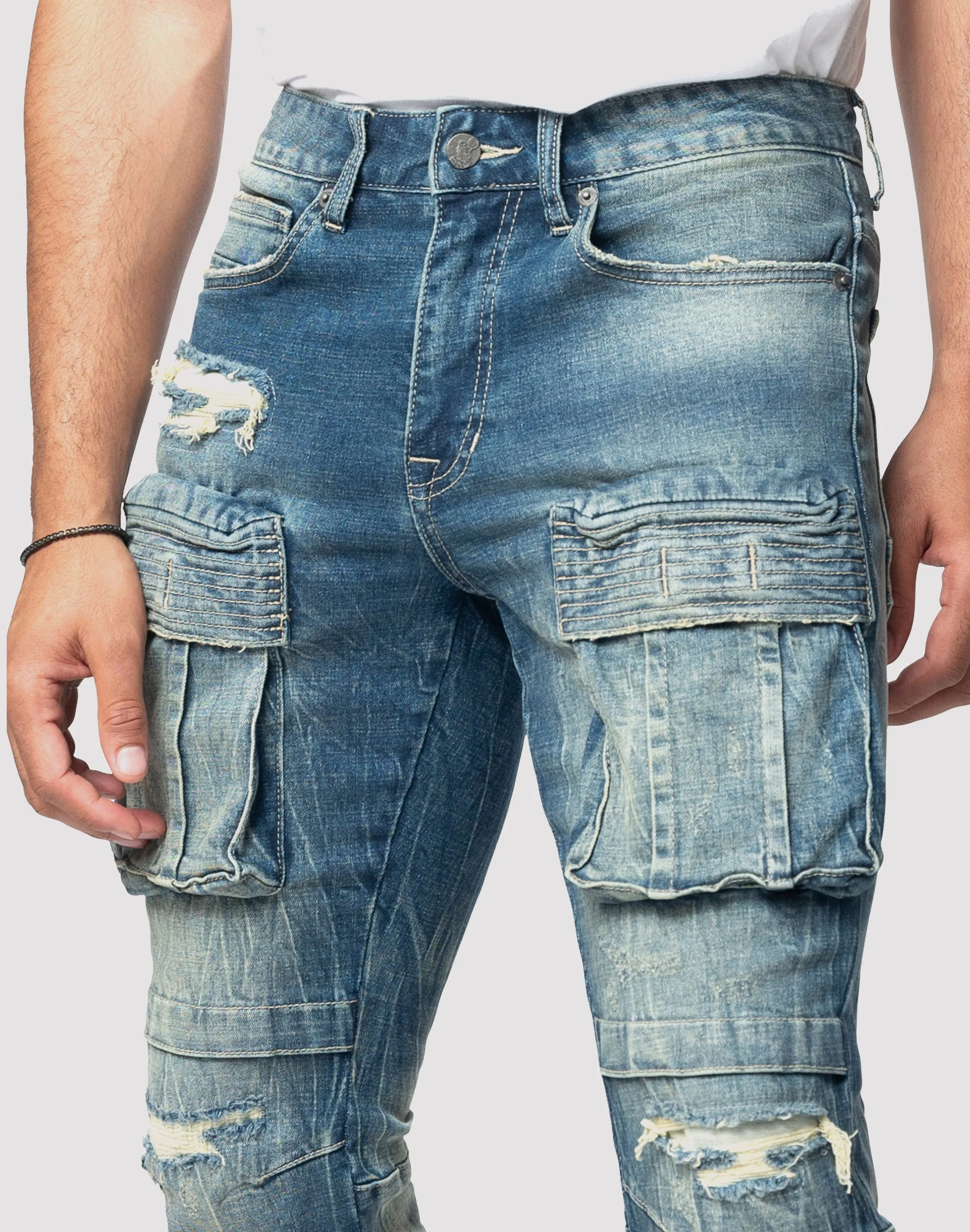 NonSlipTrims Grindhouse Utility Slim Fit Denim Jean
