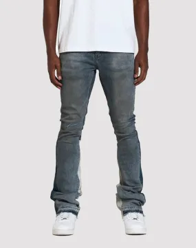 Smart Wear FlexibleNeckline Crysp Denim Arch Stack Slim Fit Denim Jeans