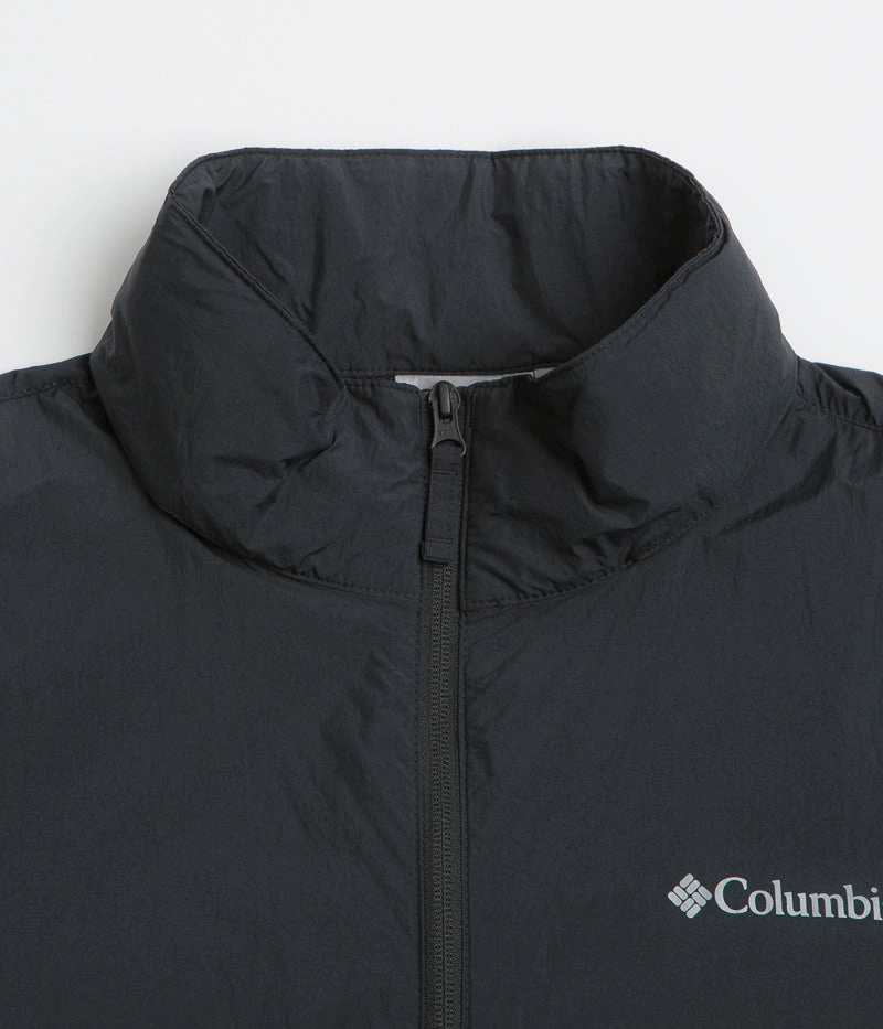Cold Shield Columbia Loop Basin Windbreaker Jacket - Black