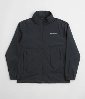 Summer Magnet Columbia Loop Basin Windbreaker Jacket - Black