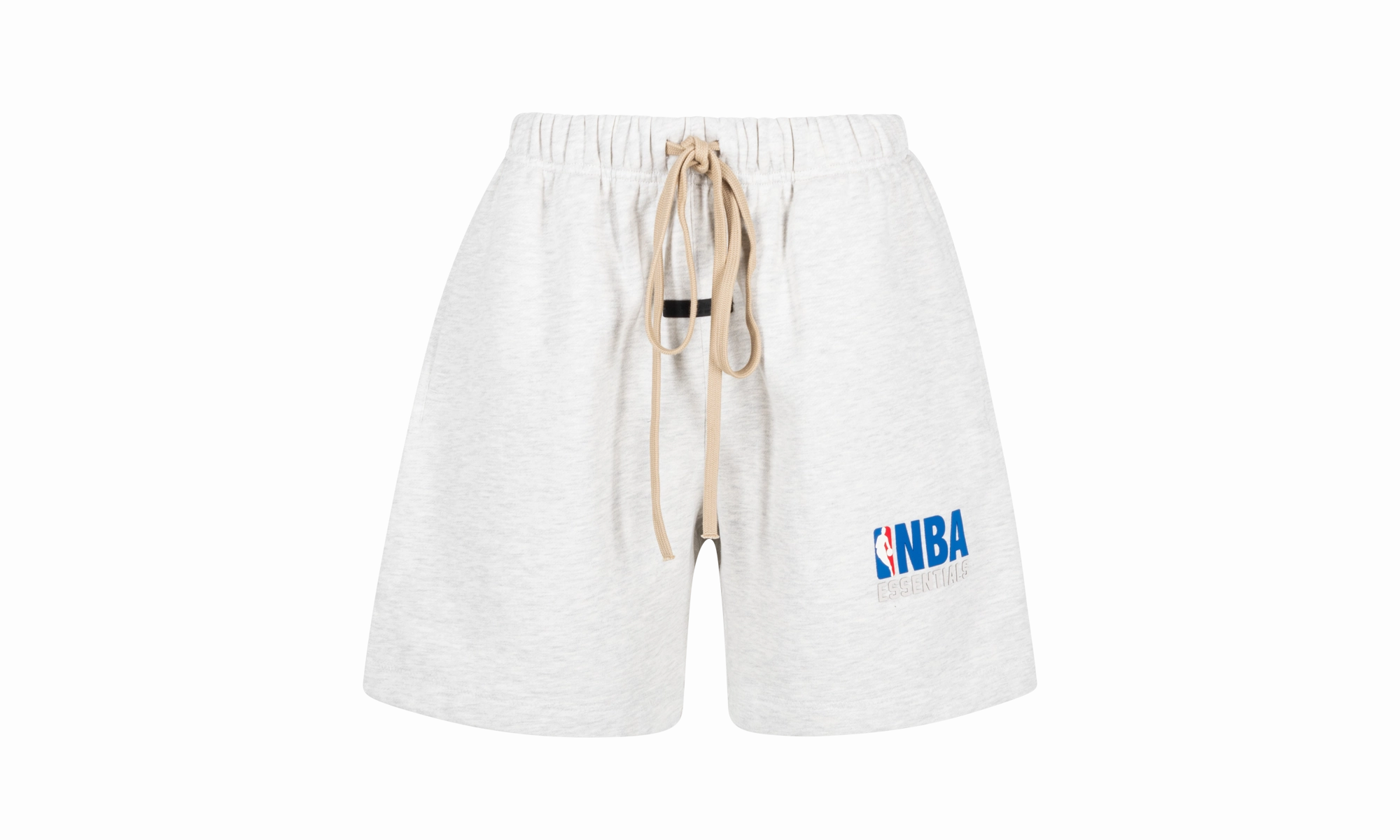 TaglessDesign ESSENTIALS SWEATSHORT "NBA - LIGHT HEATHER"