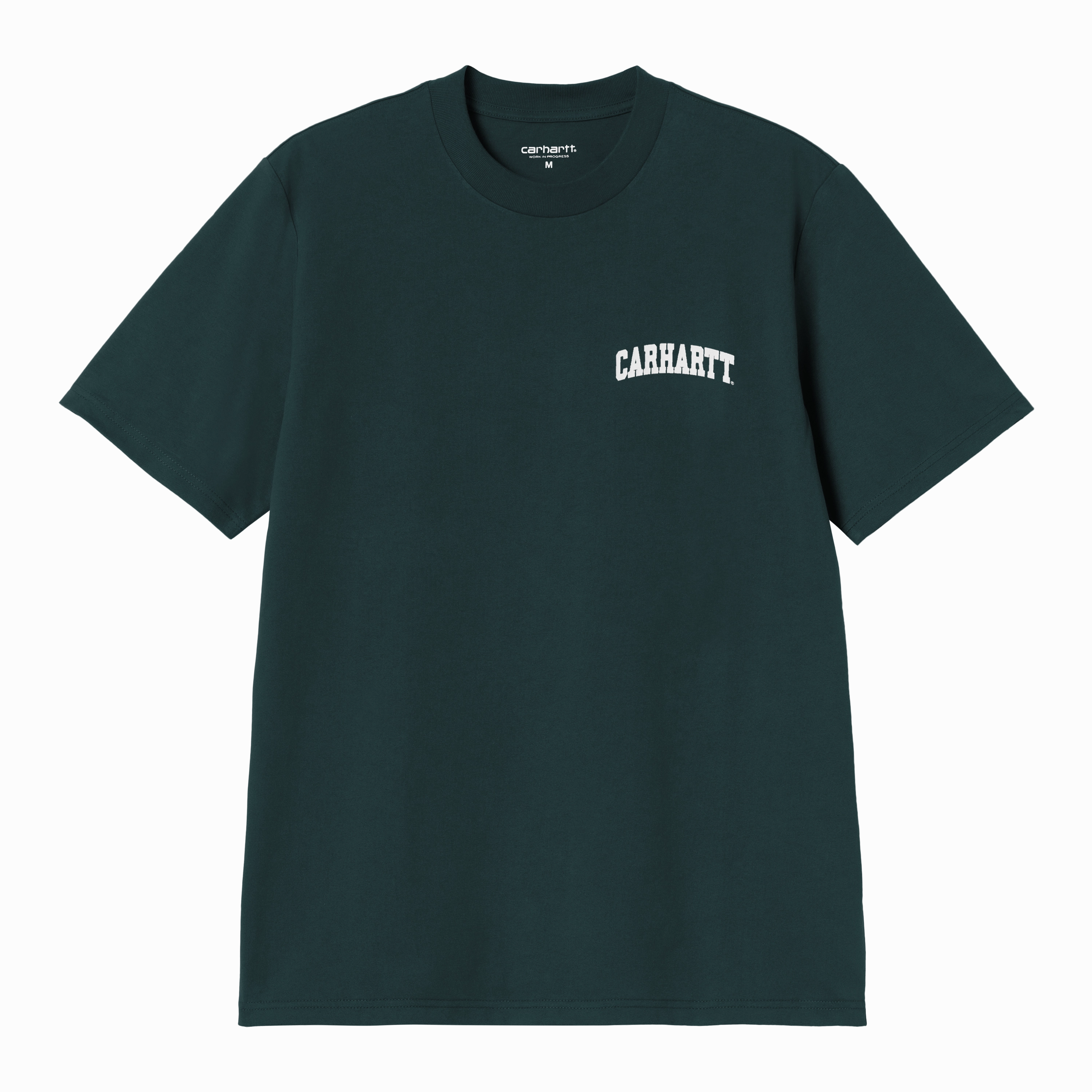 Monochrome Style Carhartt WIP S/S University Script T-Shirt