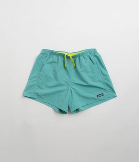 Patagonia Womens Baggies 5" Shorts - Subtidal Blue hypoallergenic material Yoga wear