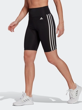 Reinforced Stitching Eco Friendly Dye Designed to Move High-Rise Short Sport Tights