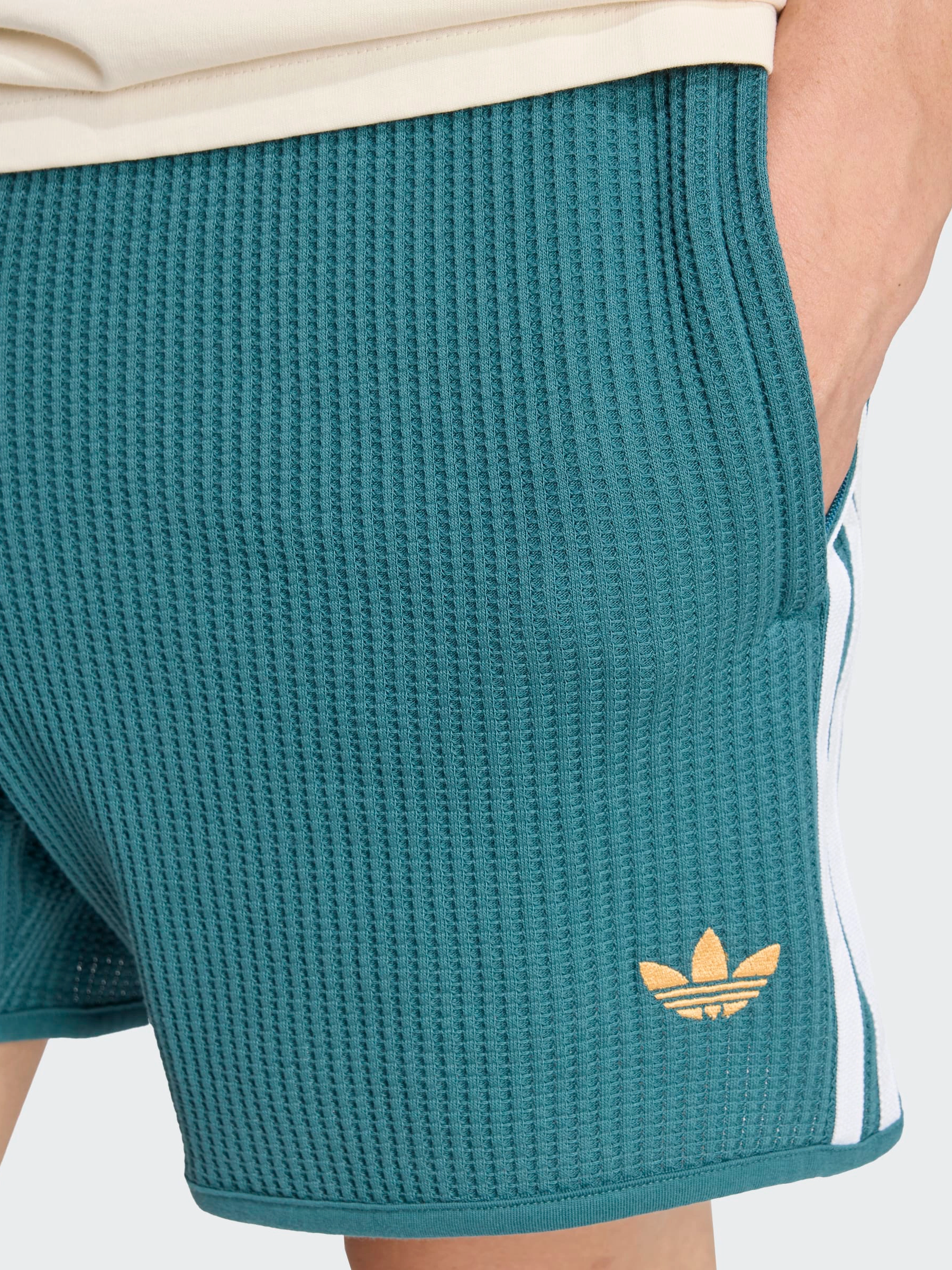 Waffle Knit Sprinter Shorts Street Fashion