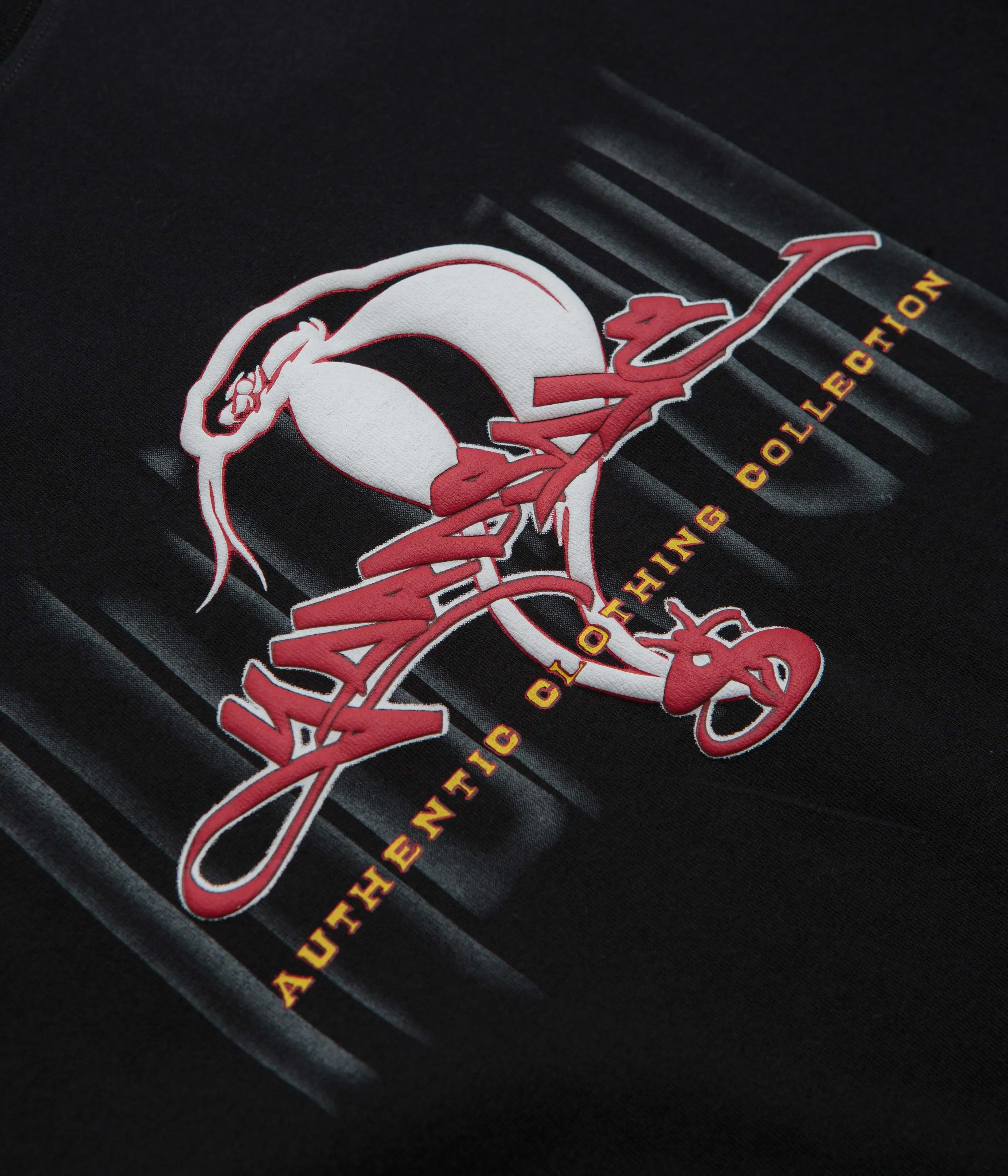standard size moisture resistant Yardsale YS Authentic T-Shirt - Black