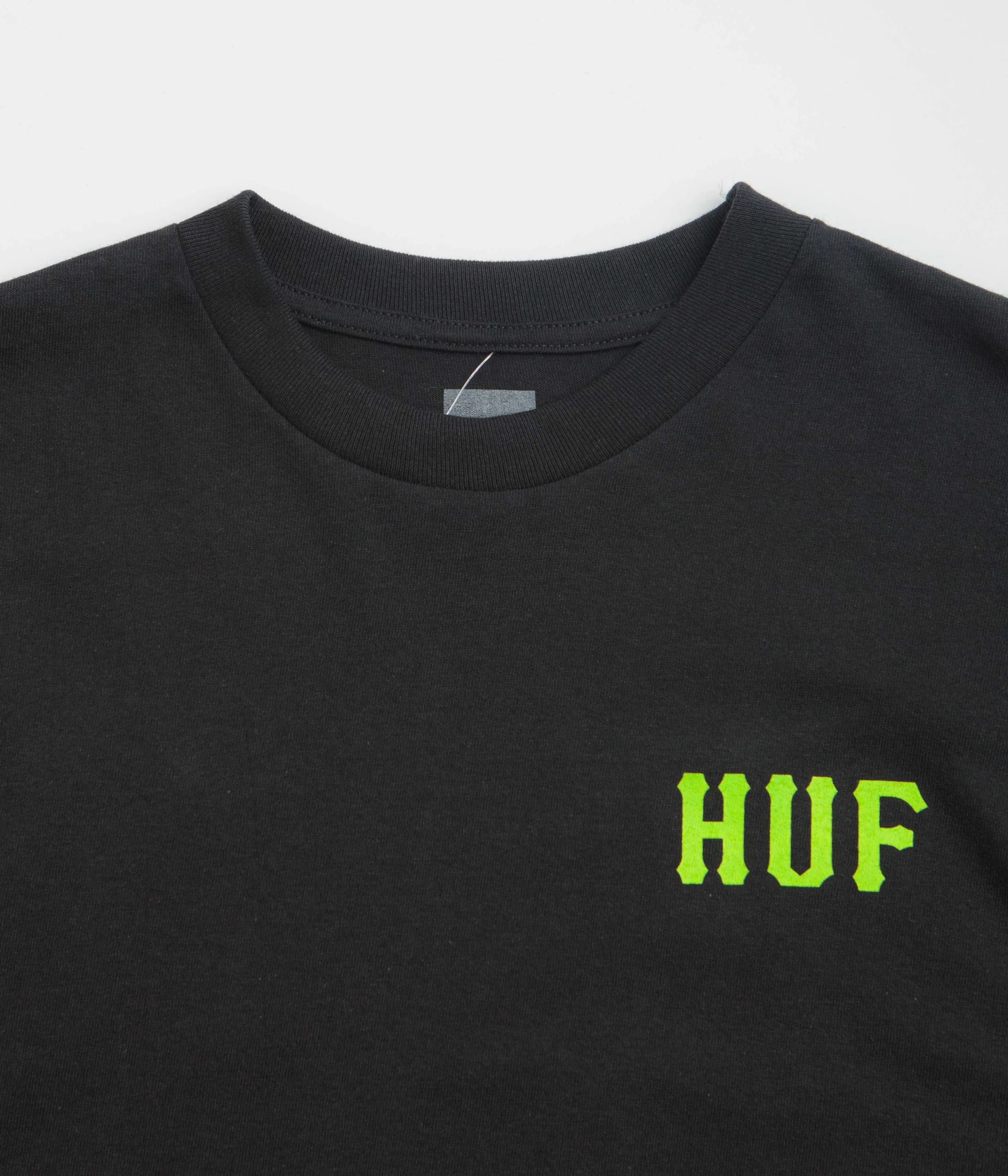 HUF Classic H T-Shirt - Black Modern Silhouette classicness