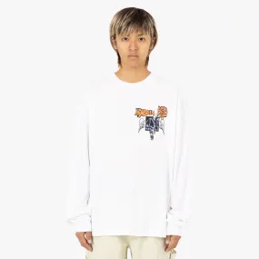 binding hotel Brain Dead Cosmic Debris L/S Shirt / White