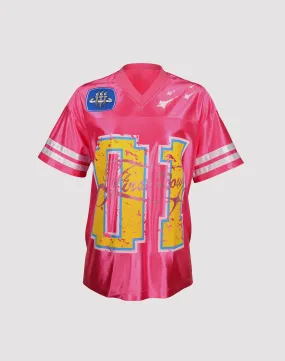 Wide Glow First Row Football Jersey