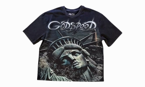 AntiStatic Cloth Concert Vibe Sunken Liberty 2 T-Shirt "Black"