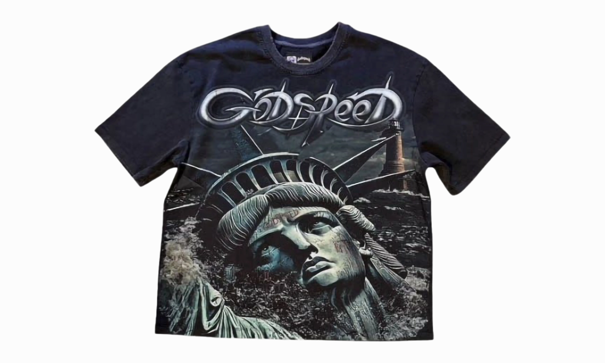 AntiStatic Cloth Concert Vibe Sunken Liberty 2 T-Shirt "Black"