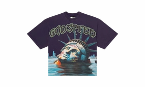 Sunken Liberty T-Shirt "Navy" LightweightDesign