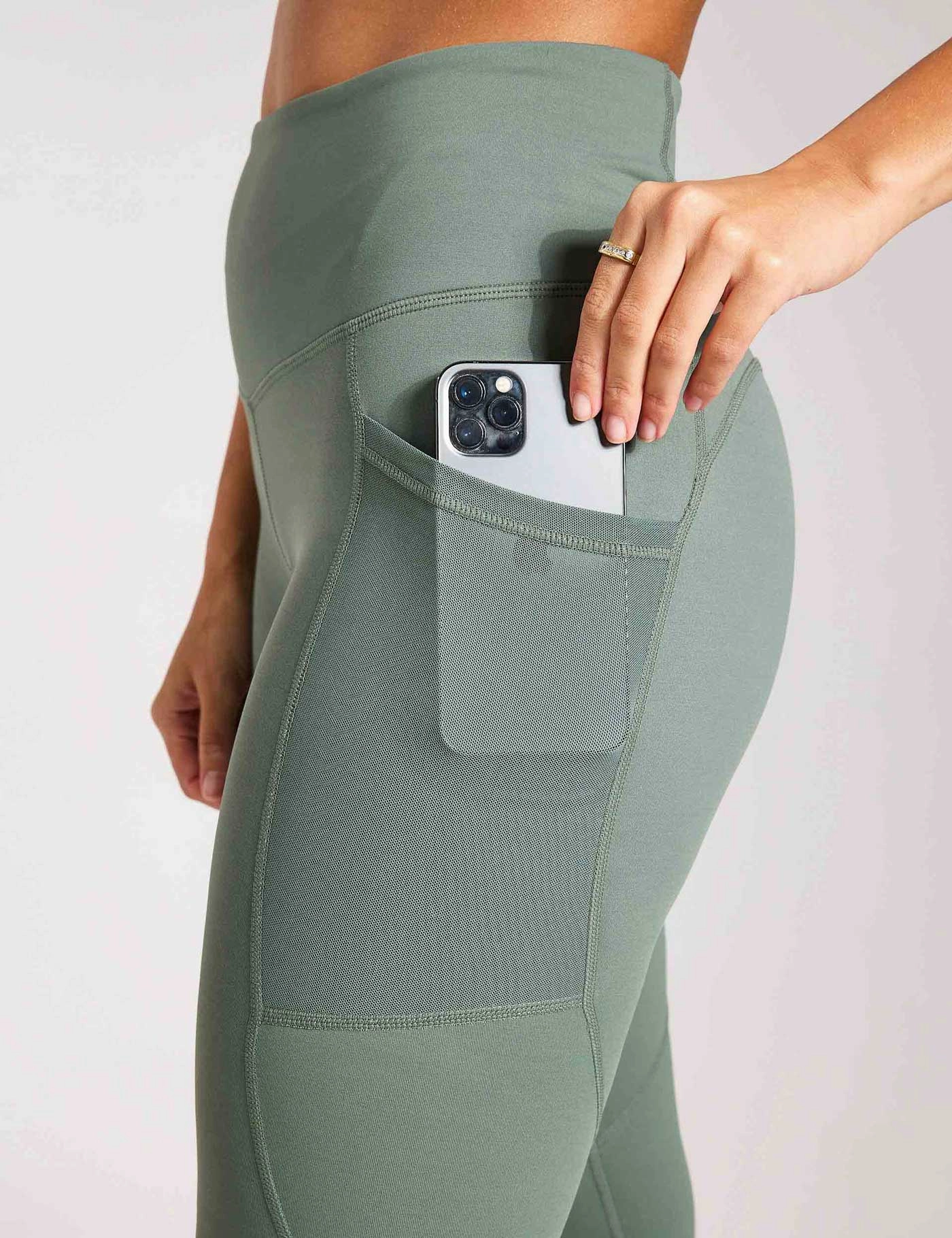 Super-Core Legging - Army Green Fresh Look