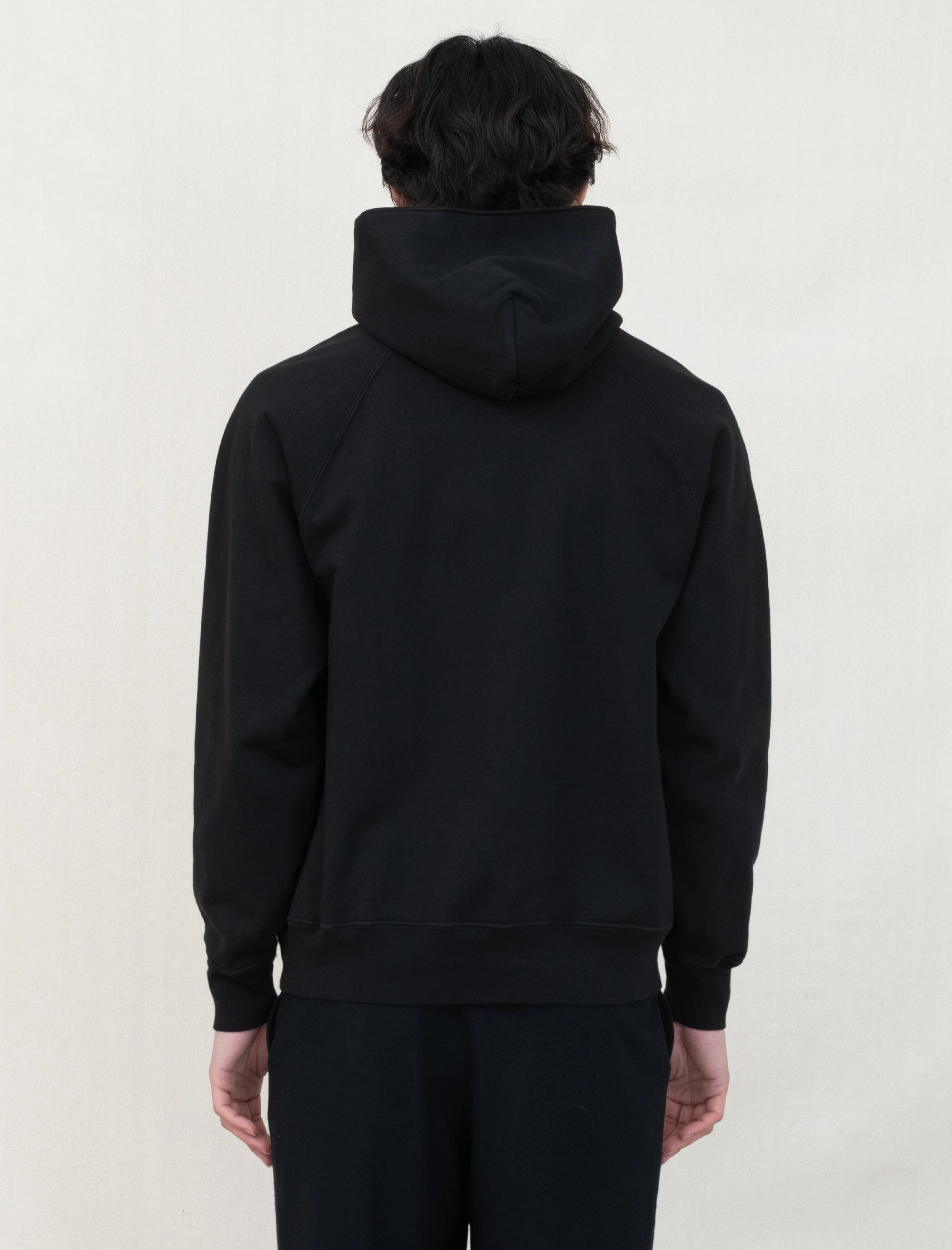 abrasion resistant coating Waterproof Fabric Super Weighted Hoodie (Black)