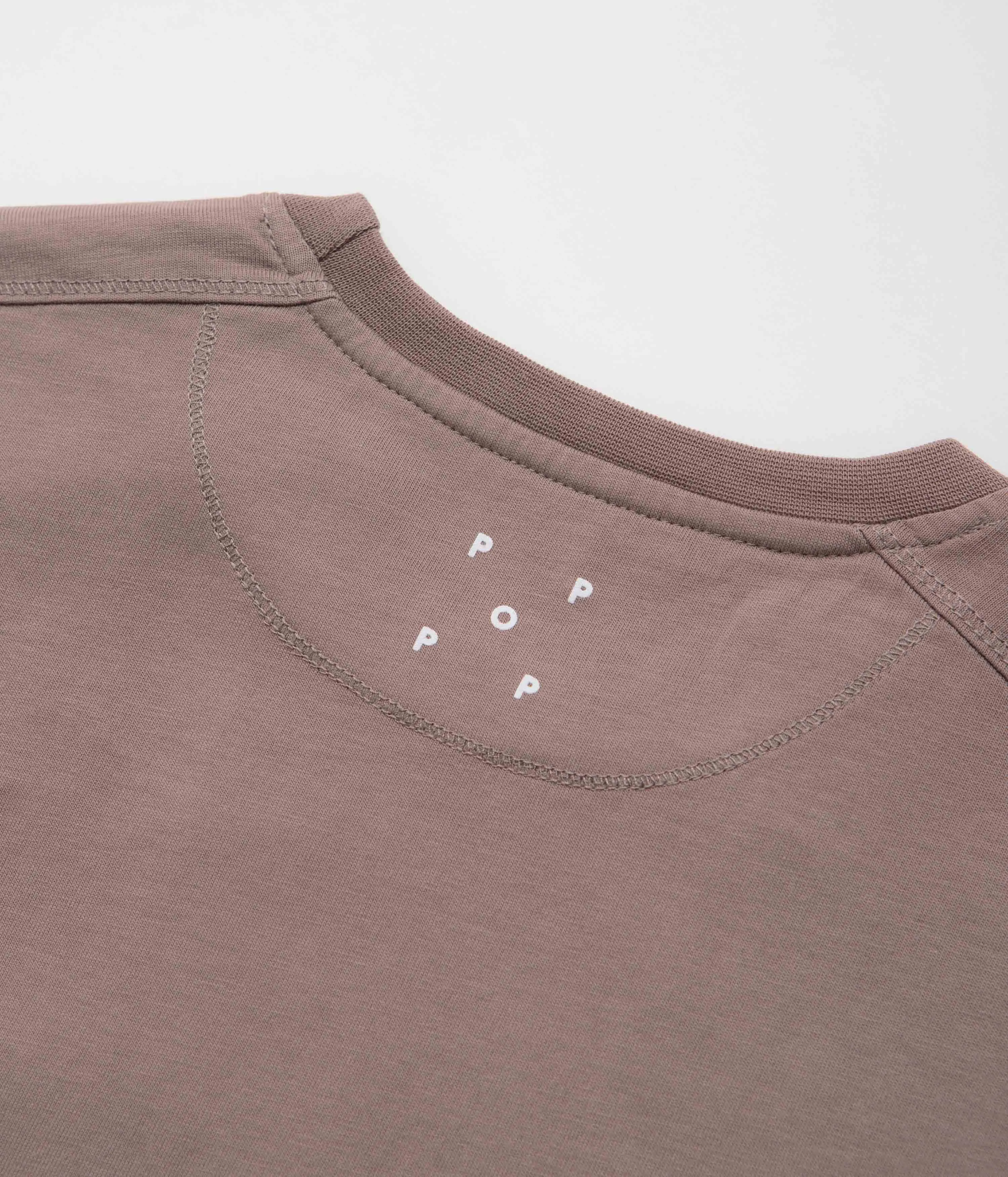 off-peak season car event Pop Trading Company Poh Poh T-Shirt - Twilight Mauve
